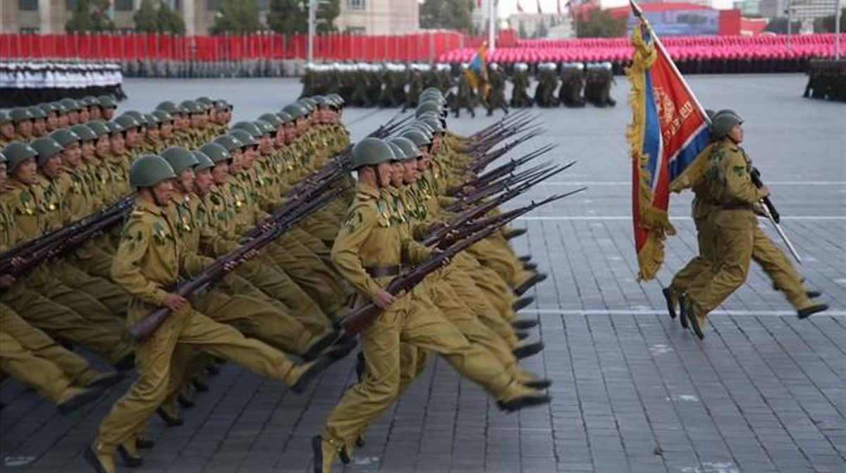 Desfilada daniversari a Corea del Nord