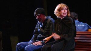 Una escena de l’obra ’El mestre i Margarita’, al festival Temporada Alta, el 14 de novembre.