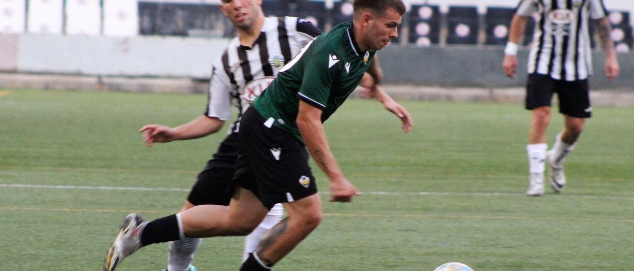 Pablo Madrid fue el autor del primer gol del Castellón B en el Nou Pla.