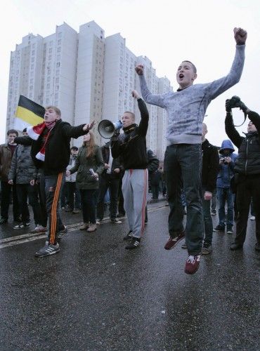 El Día de la Unidad Nacional de Rusia ha sacado a la calle a miles de personas bajo los emblemas de la Iglesia ortodoxa y las protestas contra la inmigración.