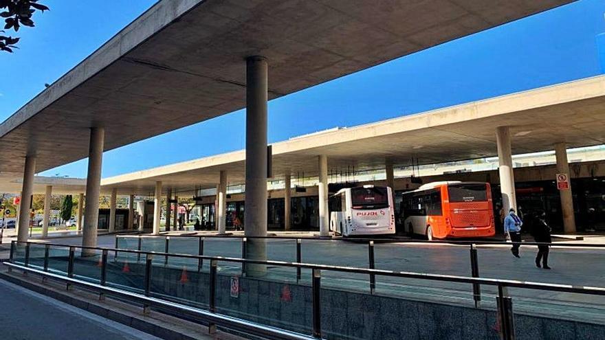 L&#039;estació d&#039;autobusos de Lloret de Mar.