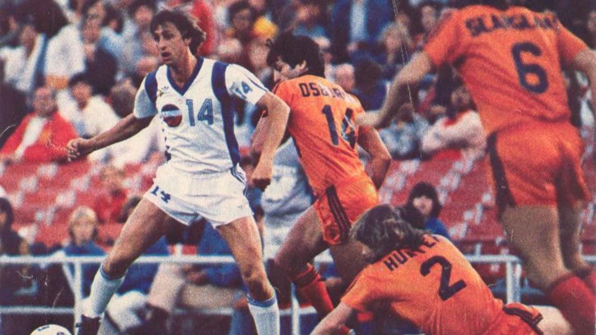 JOHAN CRUYFF LOS ANGELES AZTECAS 78/79(LIGA AMERICANA)