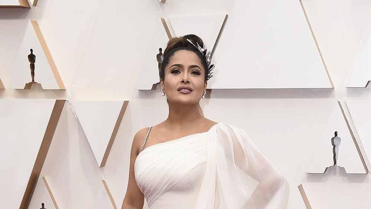 Salma Hayek, &quot;aquí estoy yo&quot;