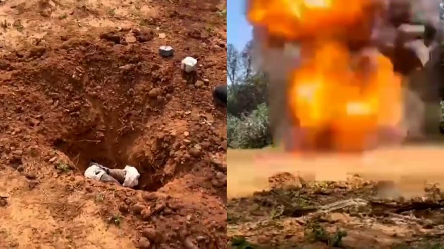 Desactivan una granada de mortero utilizada en la Guerra Civil Española en Mallorca
