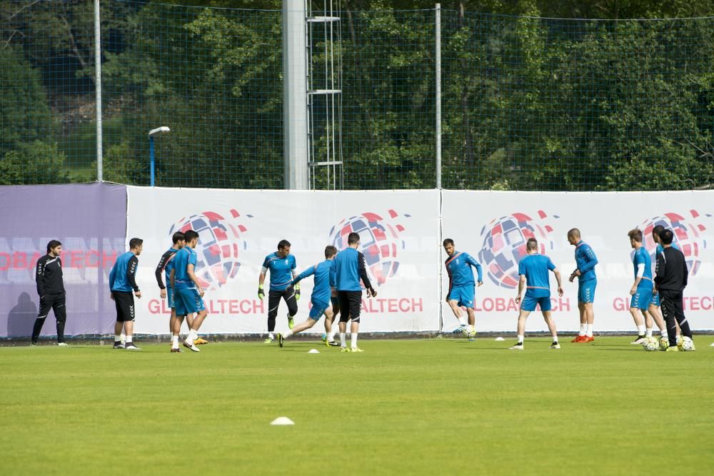 Entrenamiento del Real Oviedo