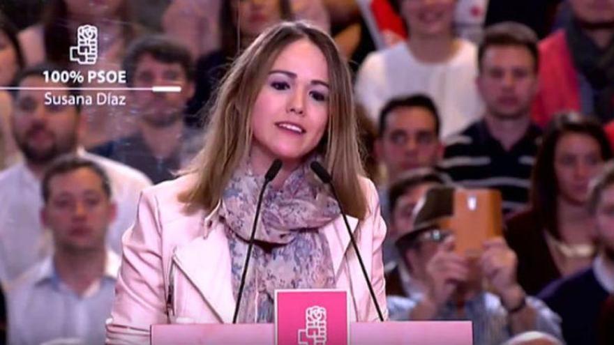 Estela Goikoetxea, &#039;telonera&#039; de Susana Díaz, dimite por haber falseado su currículo