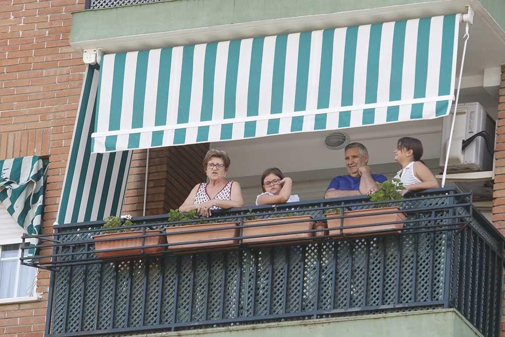 La inauguración del monumento a los sanitarios en imágenes.