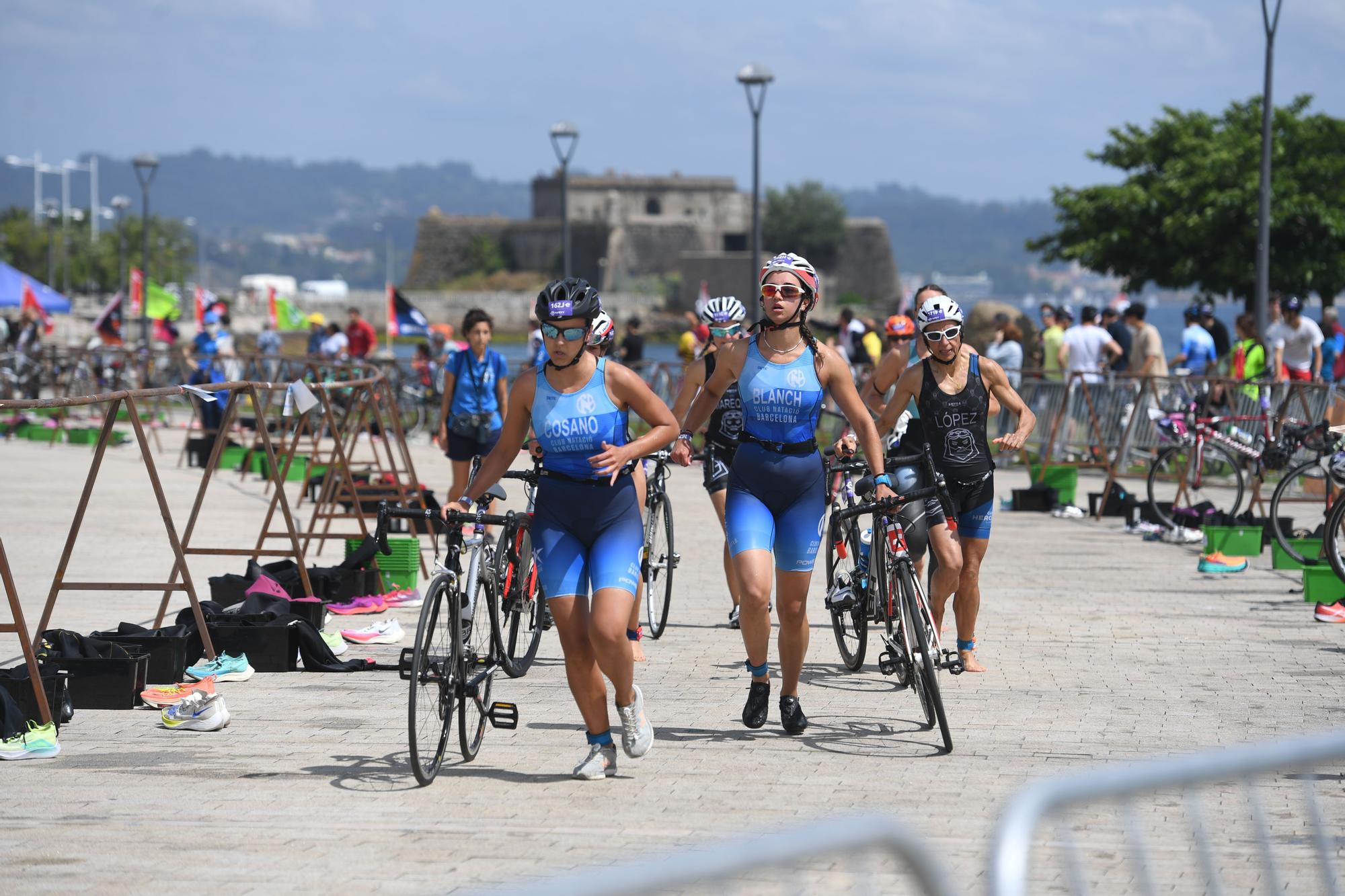 Campeonato de España de clubes de triatlón celebrado en A Coruña