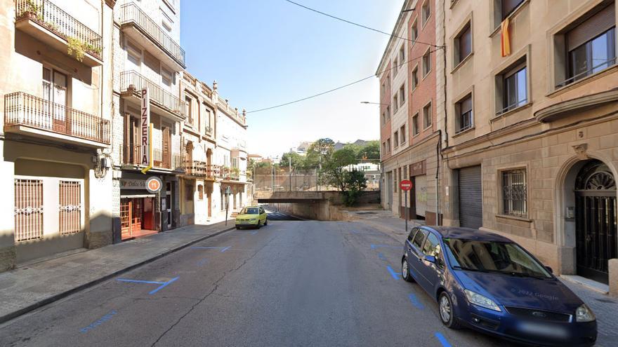 Un atropellament al carrer Camps i Fabrés de Manresa deixa un ferit greu