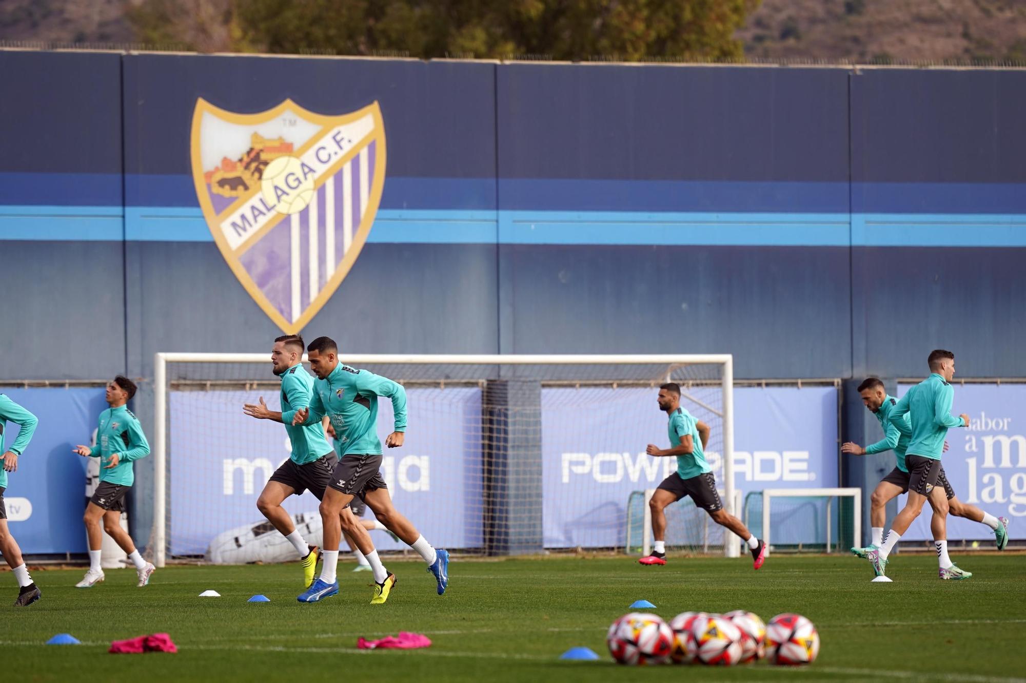 El Málaga CF retoma los entrenamientos tras el choque de Copa