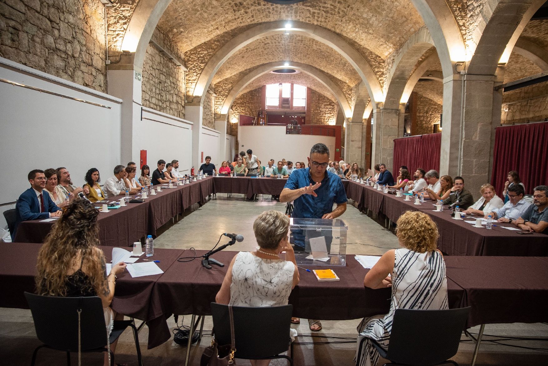 Totes les imatges de la constitució del Consell Comarcal del Bages