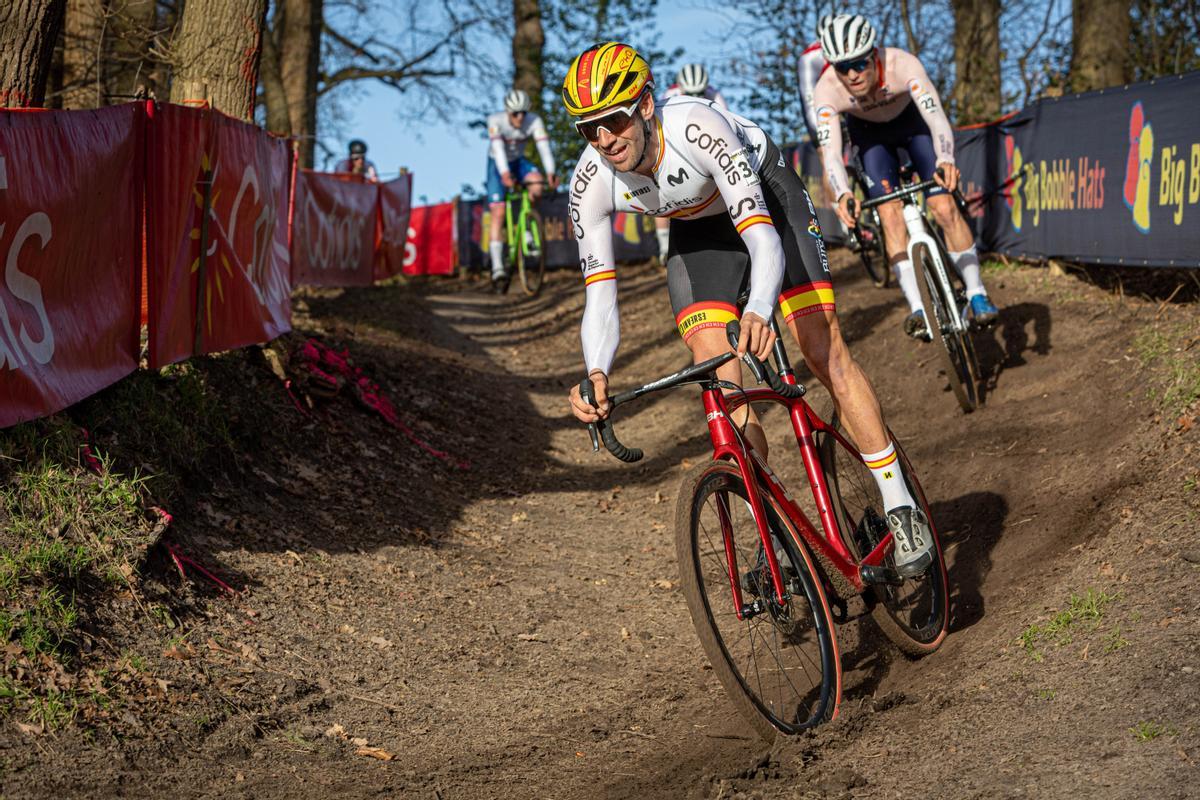 Felipe Orts, en el Mundial de ciclocros