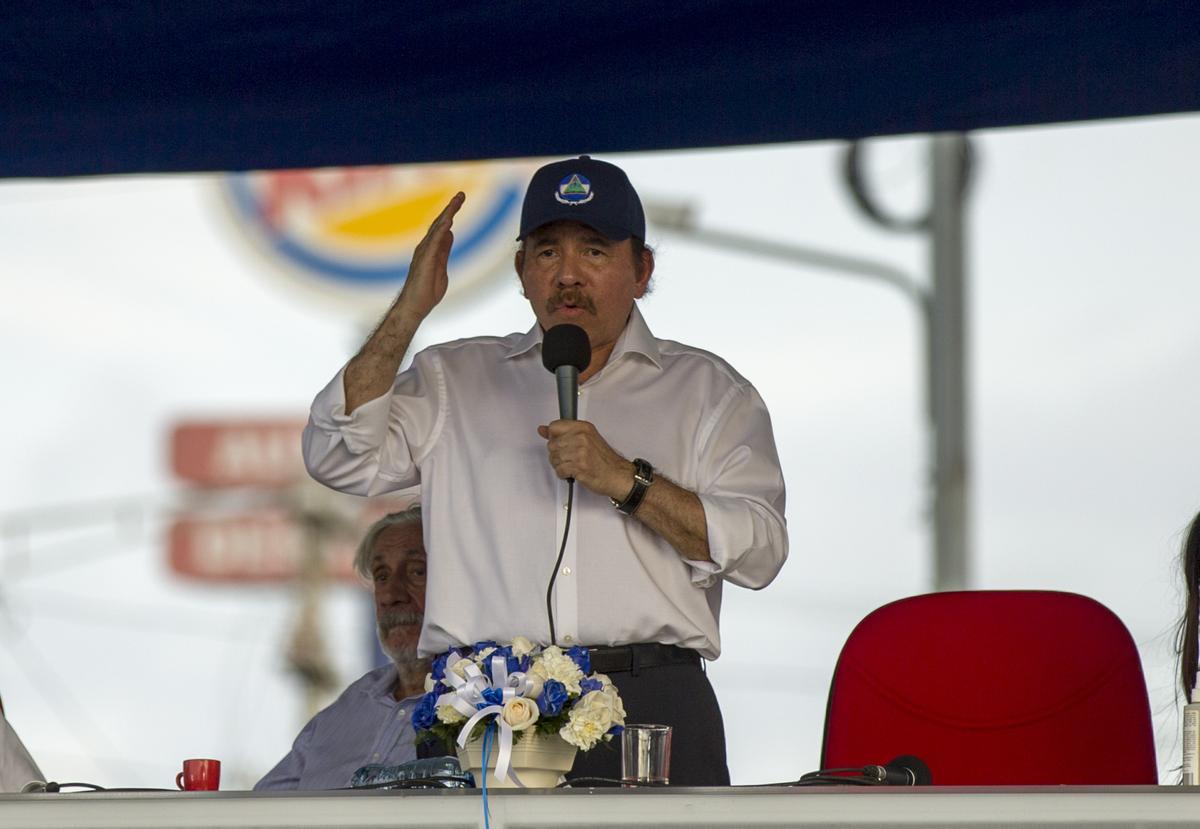 El presidente nicaragüense Daniel Ortega.