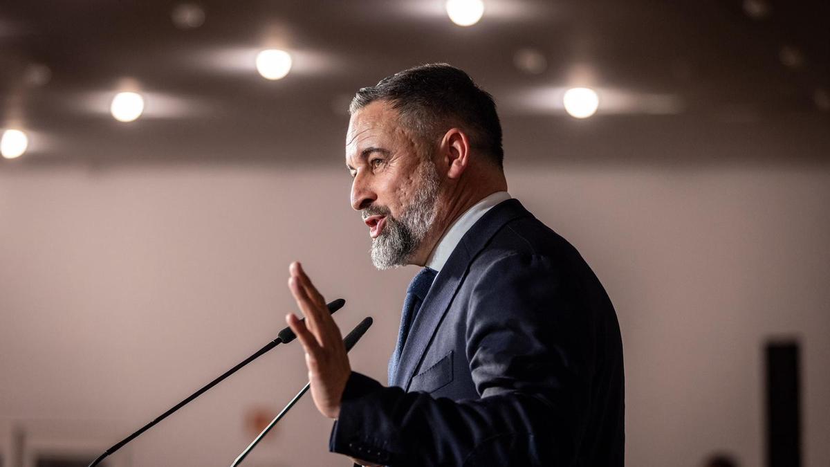 En imágenes | Santiago Abascal en Zaragoza