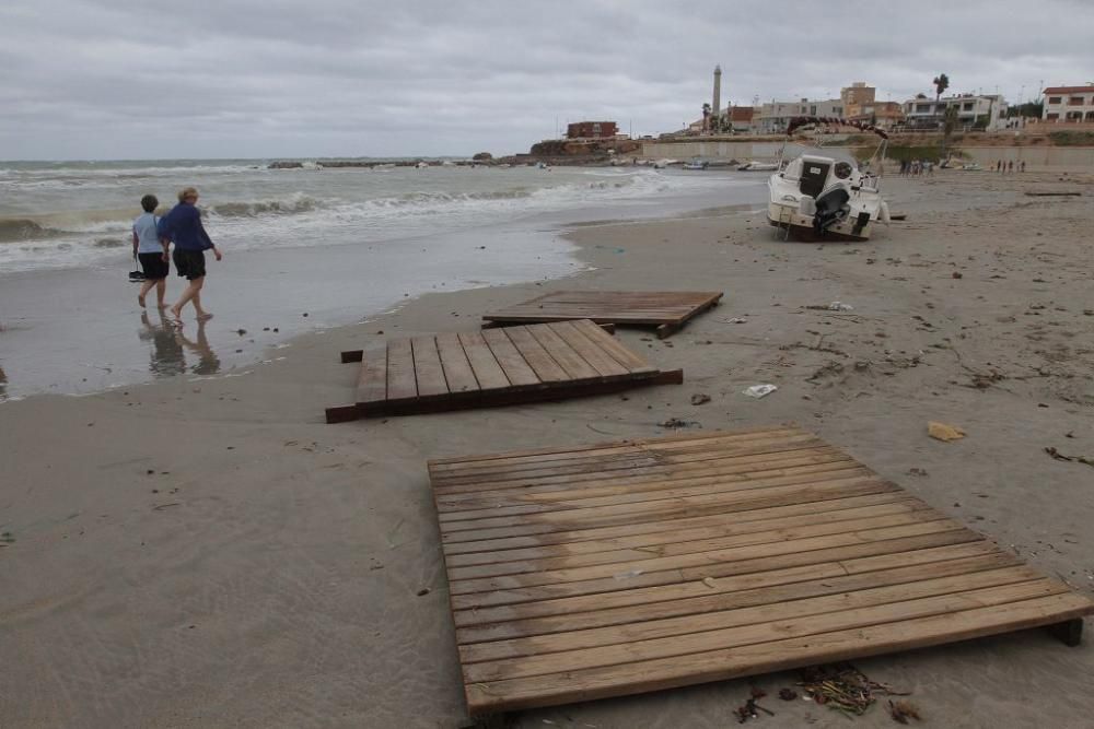 Temporal en Cabo de Palos y La Manga