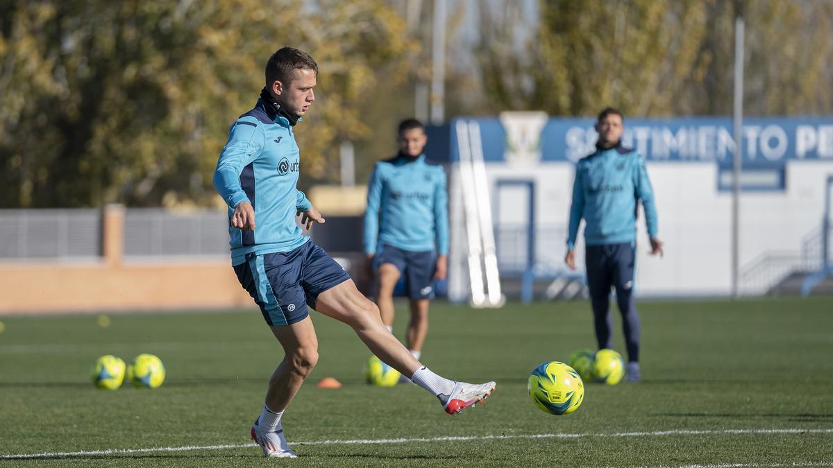 Entrenament del Leganés, aquest diumenge