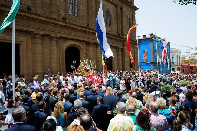 Procesion por el dia grande de Santiago de Galdar