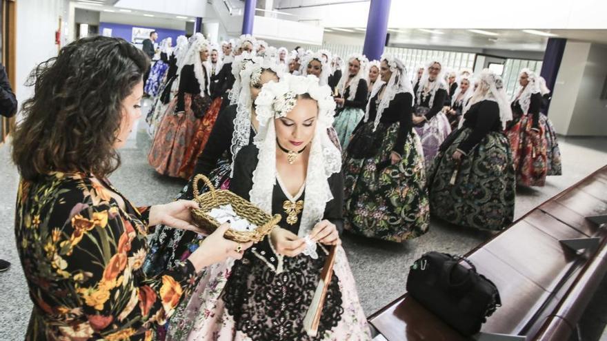 Las candidatas a Bellea del Foc 2018 desfilarán en pasacalles el miércoles por el Campus