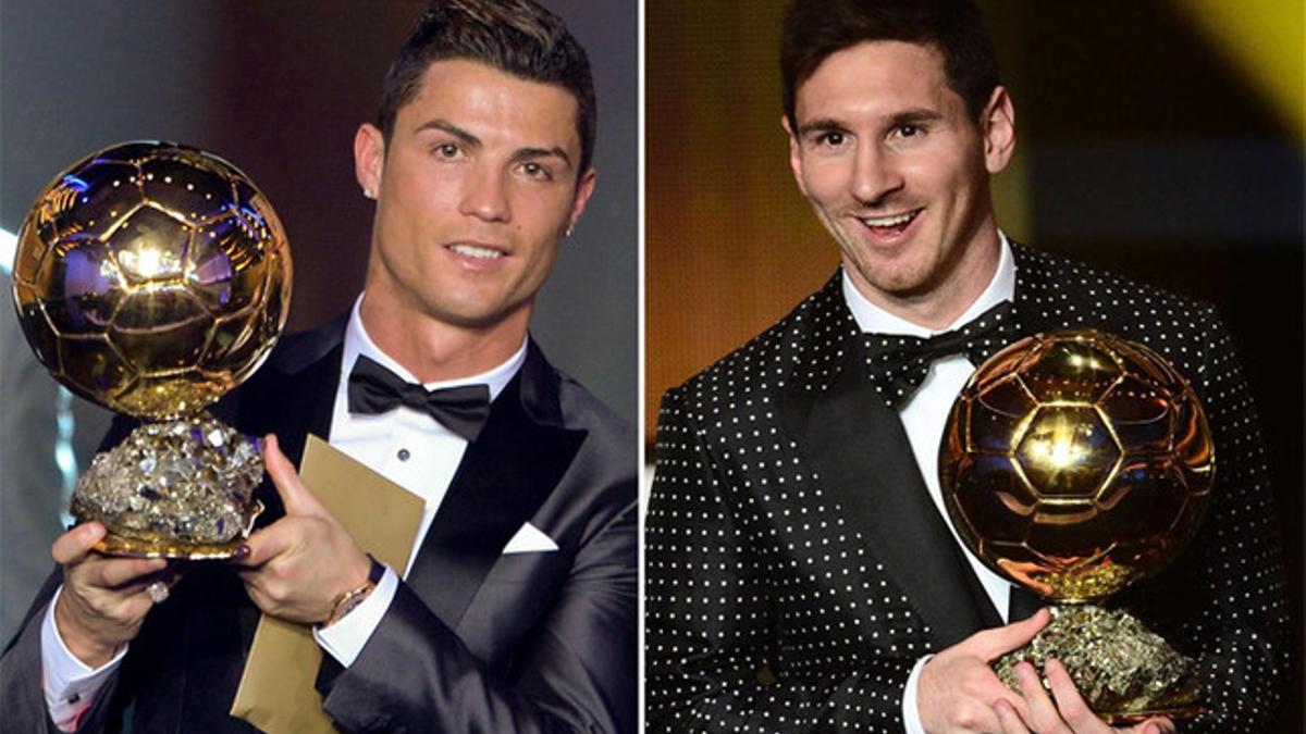 Cristiano Ronaldo y Messi vuelven a disputarse el Balón de Oro del 2014