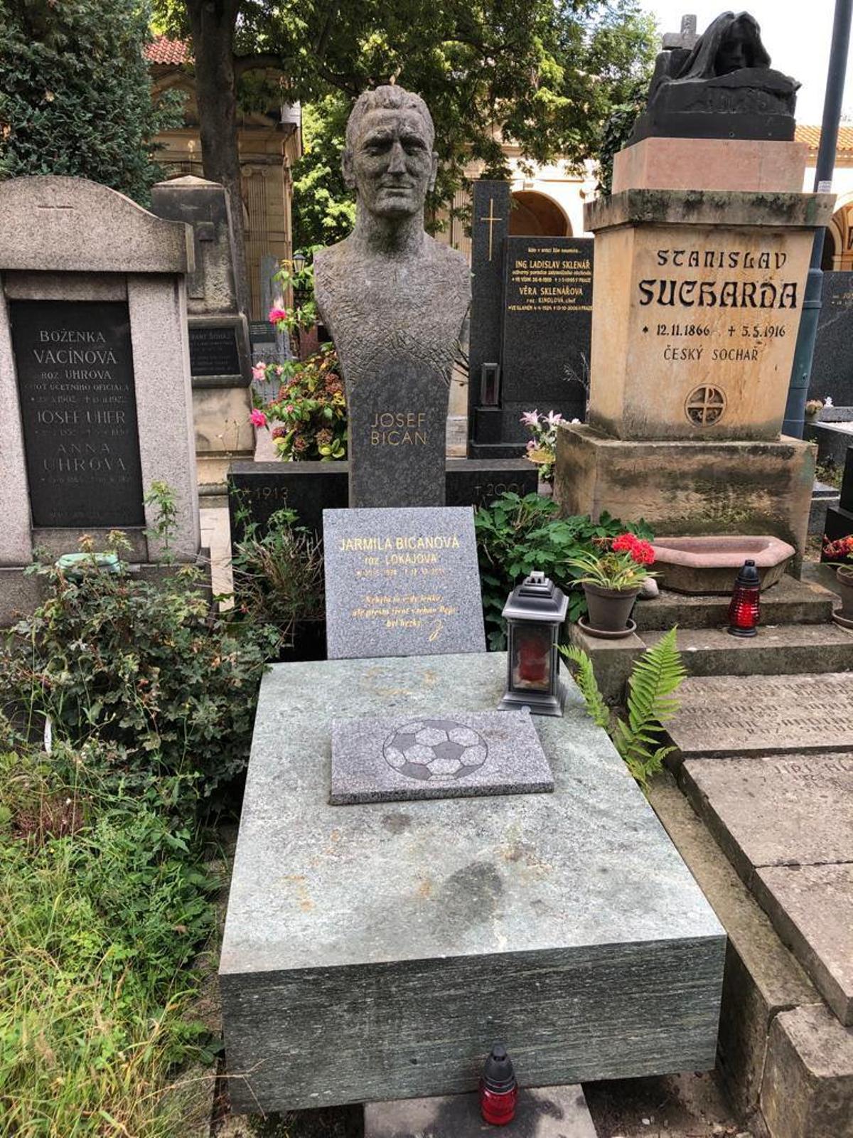 La tumba de Bican, en Praga