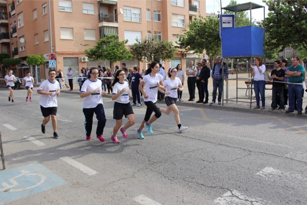 Carrera solidaria en el Gabriel Pérez Cárcel