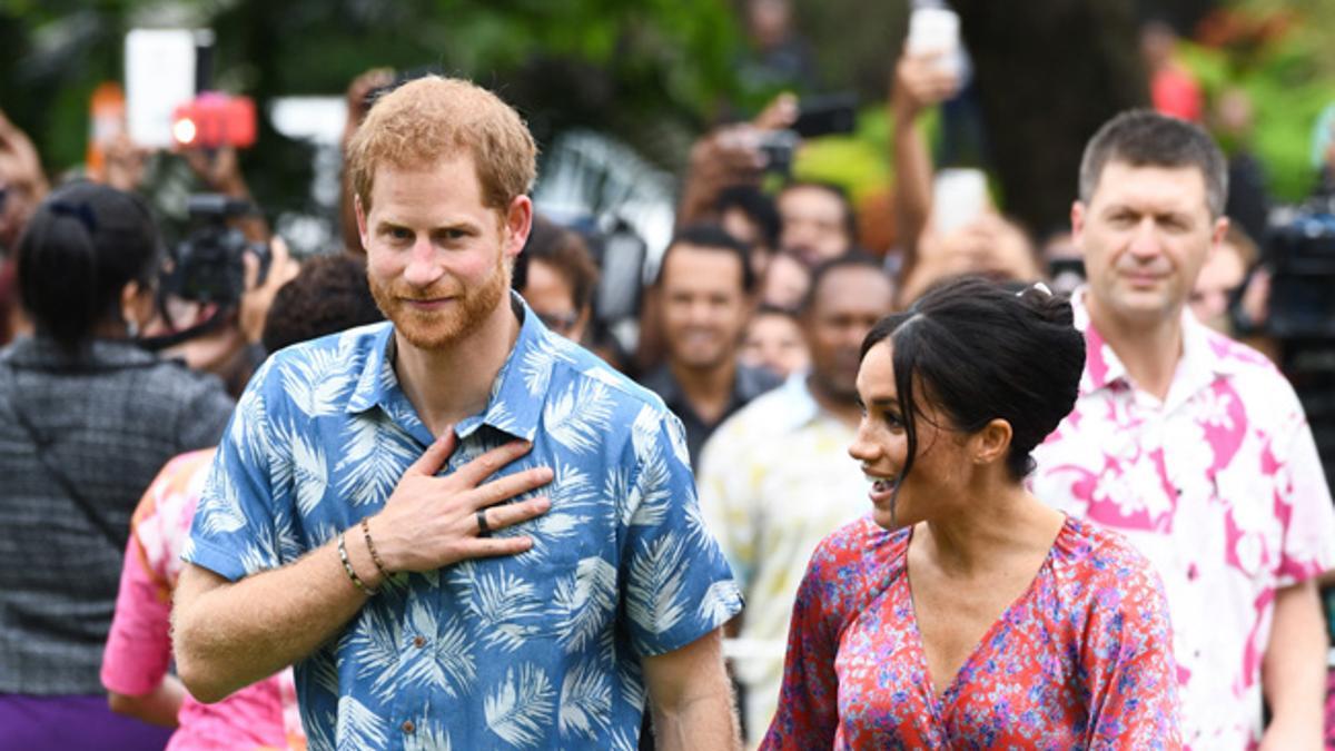 El estilo 'boho chic' de Meghan Markle en Fiji