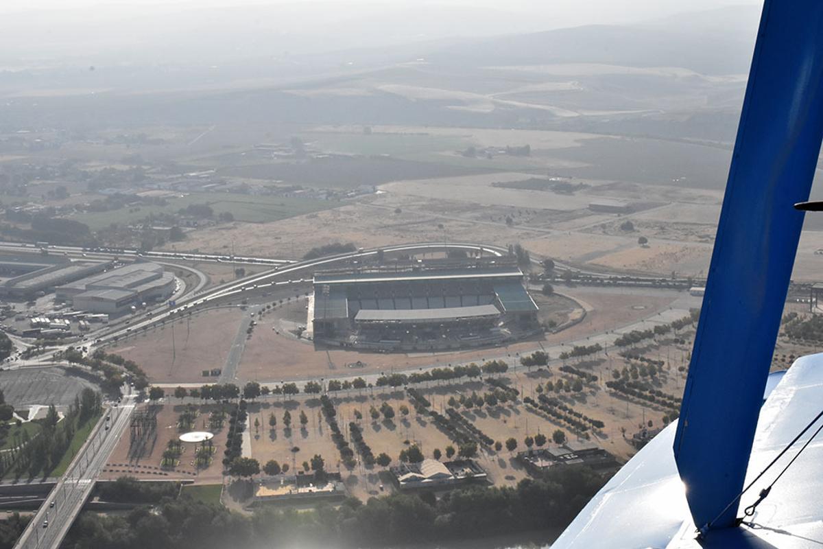 Córdoba a vista de avión