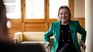 El Gobierno de Aragón presenta el retrato de la expresidenta Luisa Fernanda Rudi