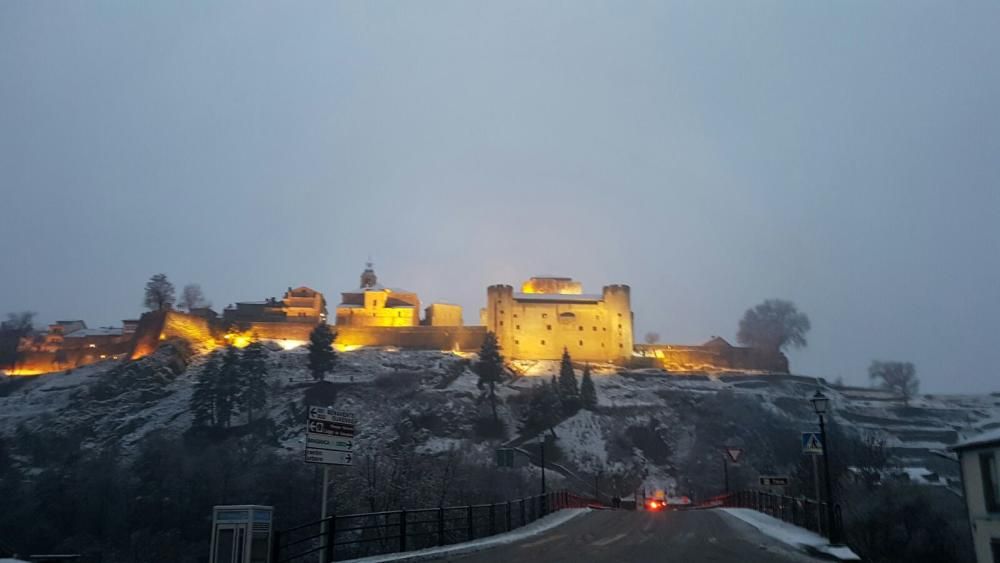 Sanabria, en blanco por la nieve