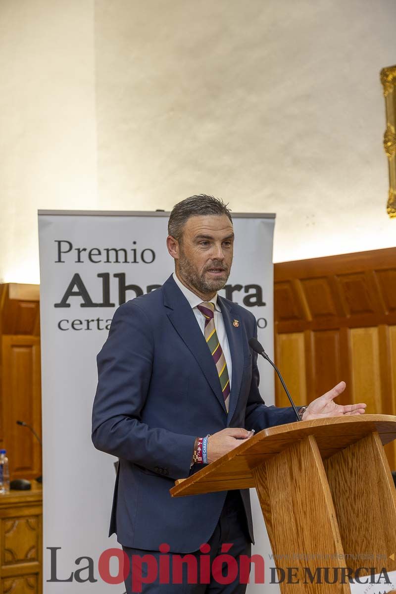 Entrega de los premios Albacara en Caravaca