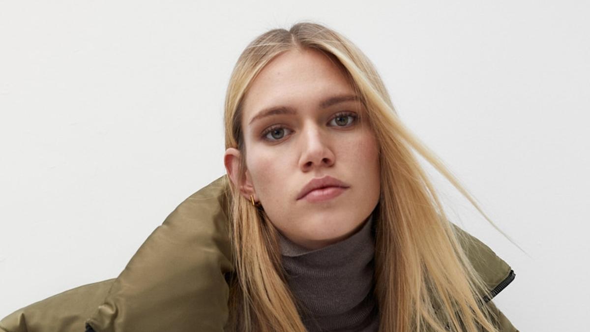 Abrigo acolchado de las rebajas de Massimo Dutti