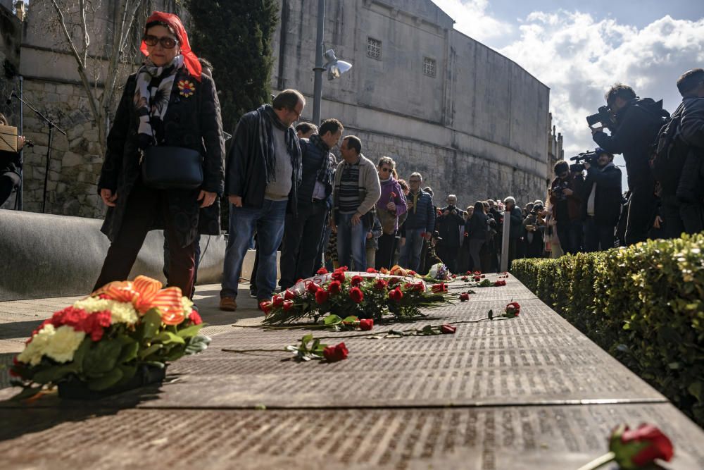 Acto homenaje de la Asociación de Memoria Histórica