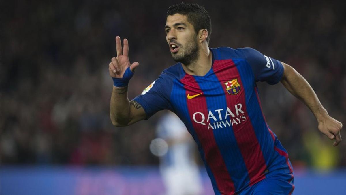 Sus goles en Liga con el Barça le dan este reconocimiento a Luis Suárez