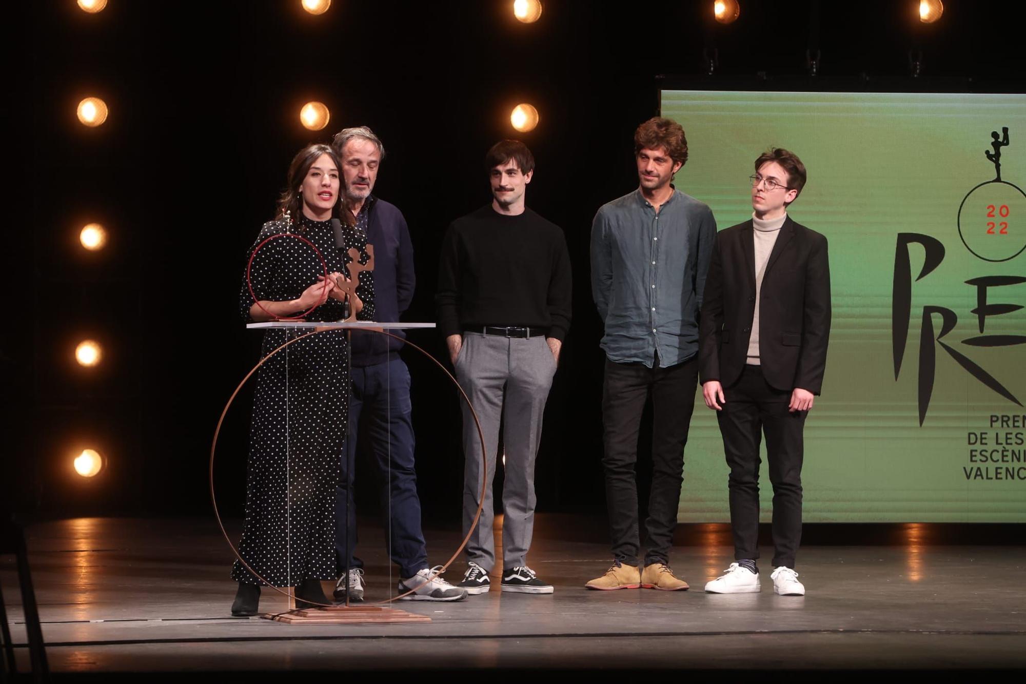 Así fue la gala de los V Premios de las Artes Escénicas Valencianas celebrada en el Teatro Principal