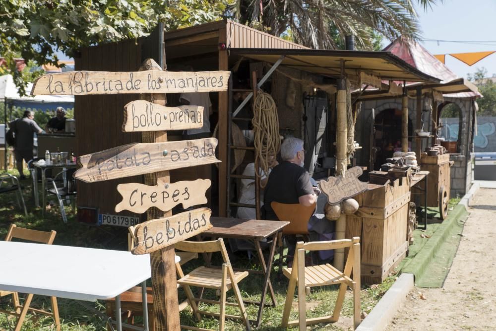 El parque de Barreiro acoge actividades y talleres para mayores y pequeños.