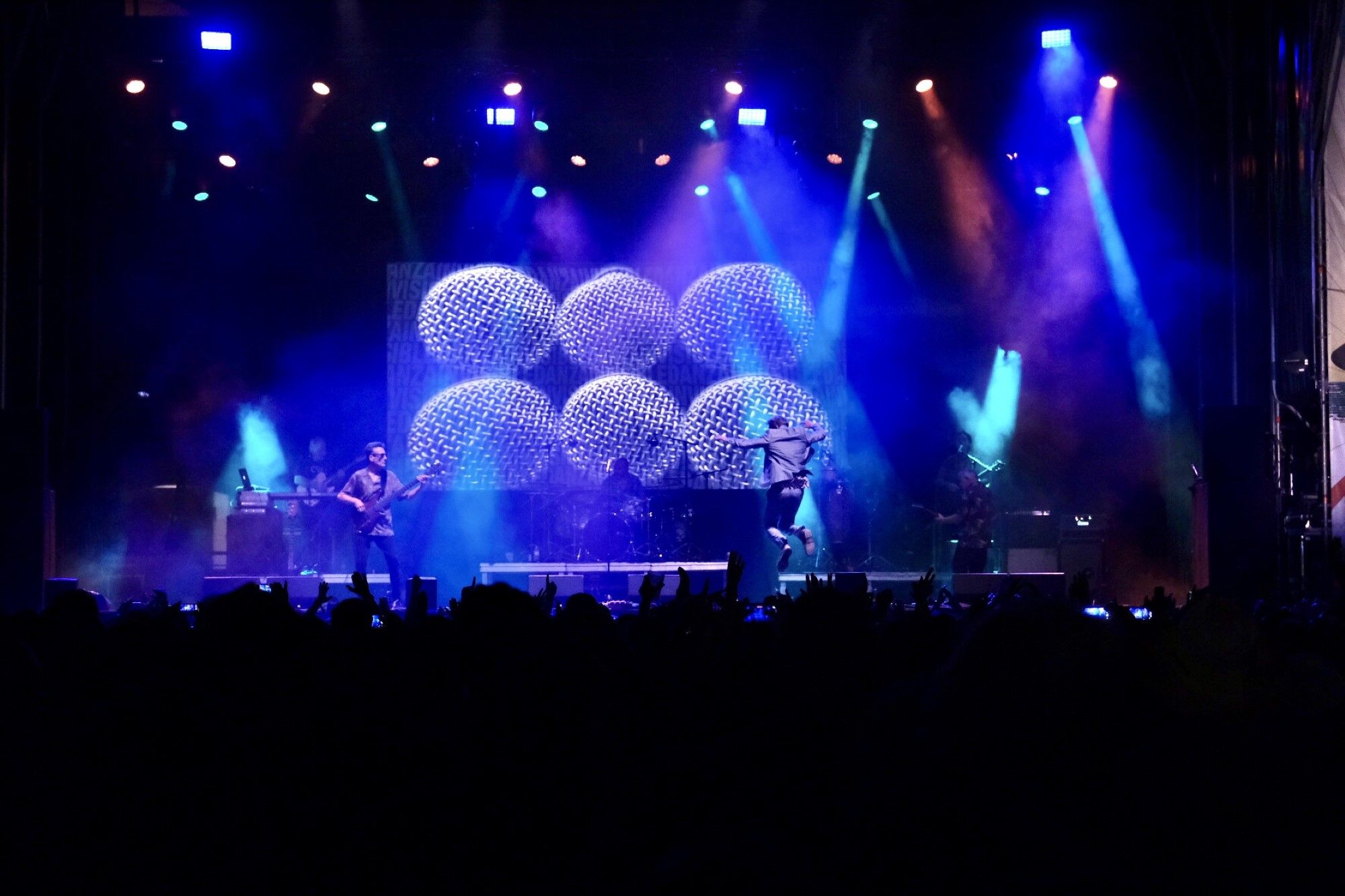 El concierto de Danza Invisible en el Festival Brisa 2022 en La Malagueta, en imágenes