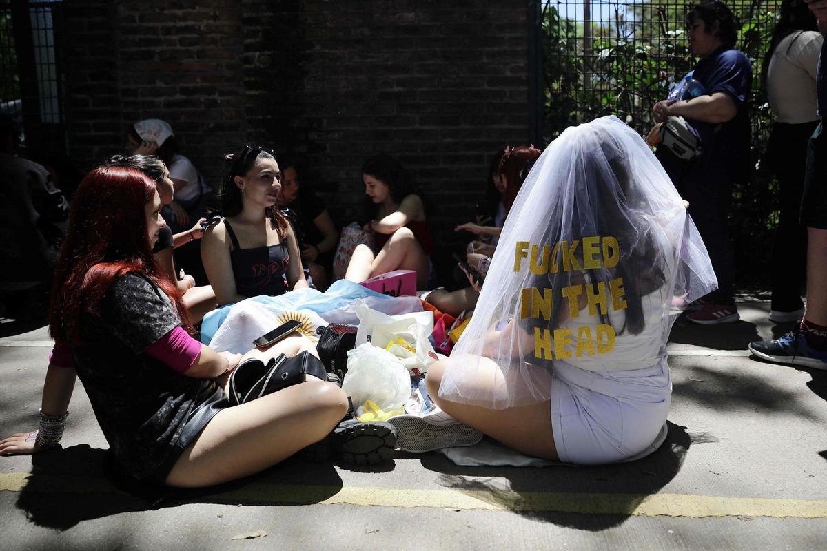 Fans de Taylor Swift en su concierto en Buenos Aires