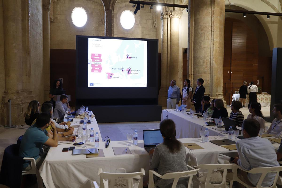 Primera reunión del proyecto ReHabita en Lorca.