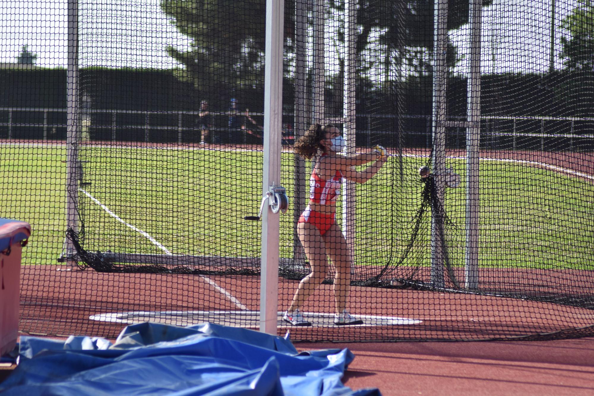 Control de atletismo en Alhama