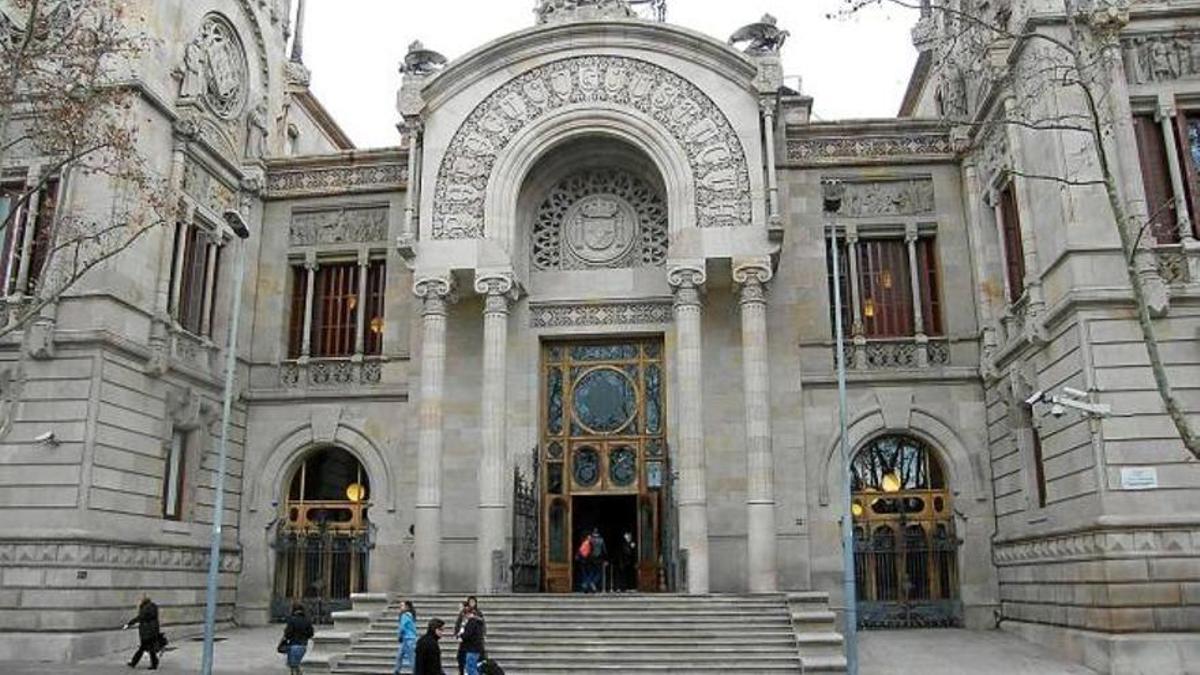 L'edifici de l'Audiència de Barcelona