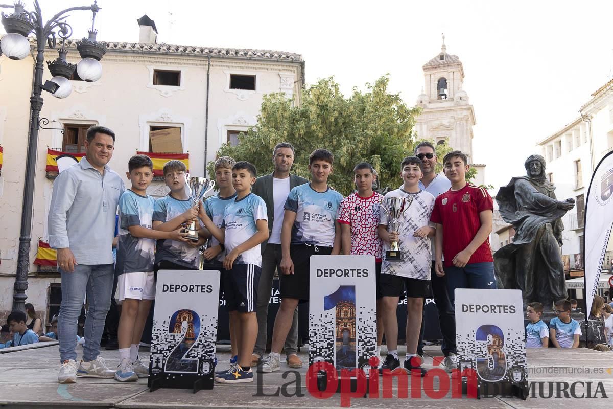 Clausura de las Escuelas Municipales Deportivas de Caravaca