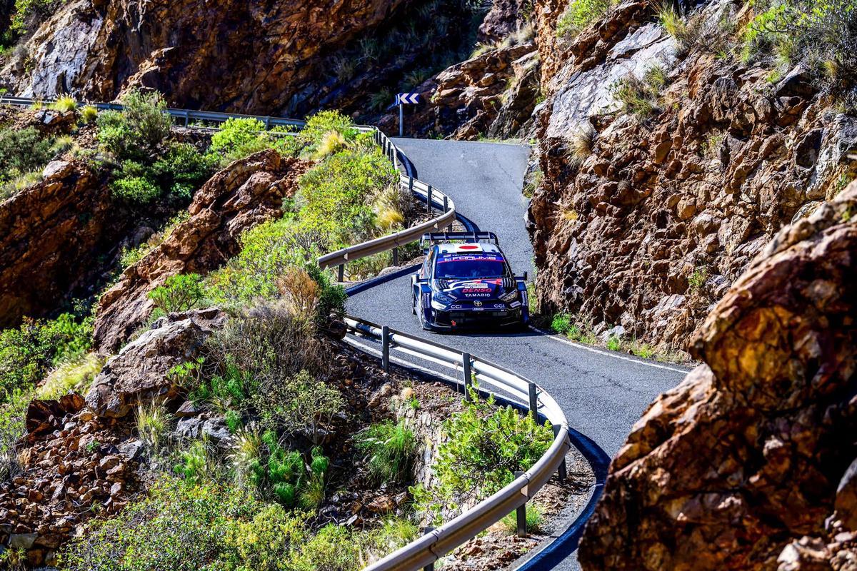 Takamoto Katsuta en el Rally Islas Canarias 2025