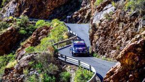 Takamoto Katsuta en el Rally Islas Canarias 2025