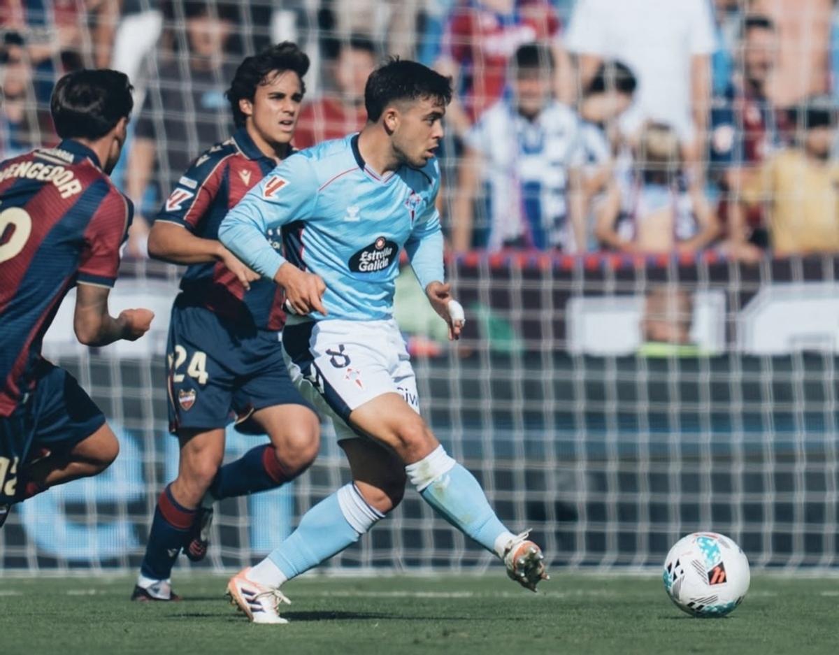 Fran Beltrán en un encuentro de esta campaña