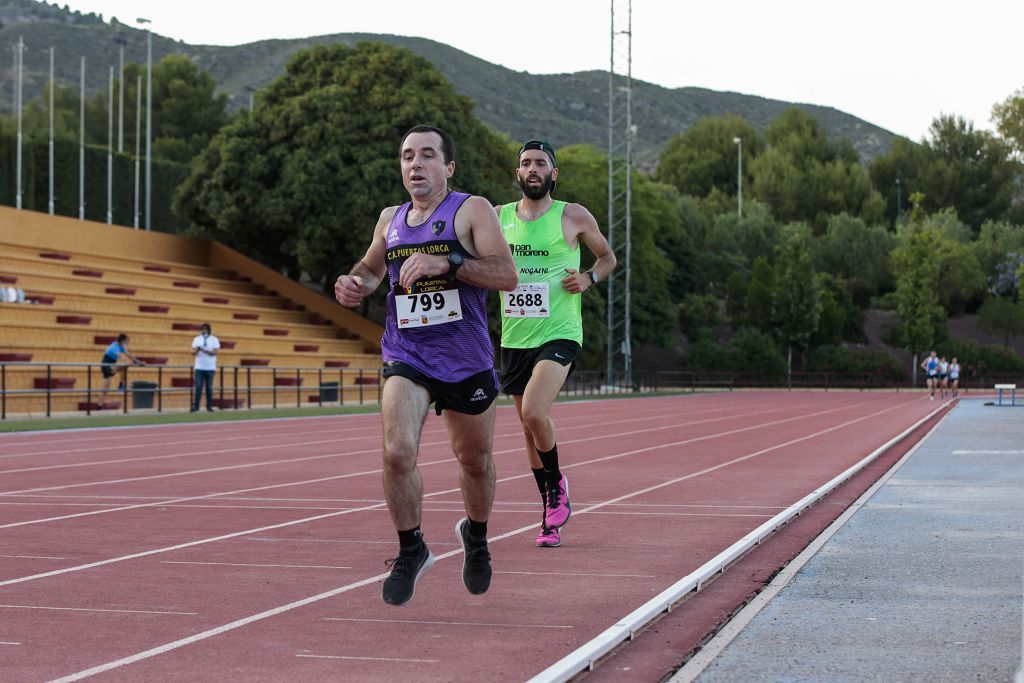 Campeonato regional de atletismo. Primera jornada