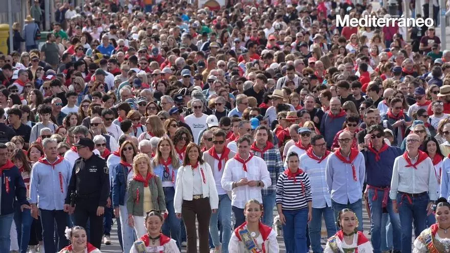 Almassora honra a Santa Quitèria en una multitudinaria y emotiva romería