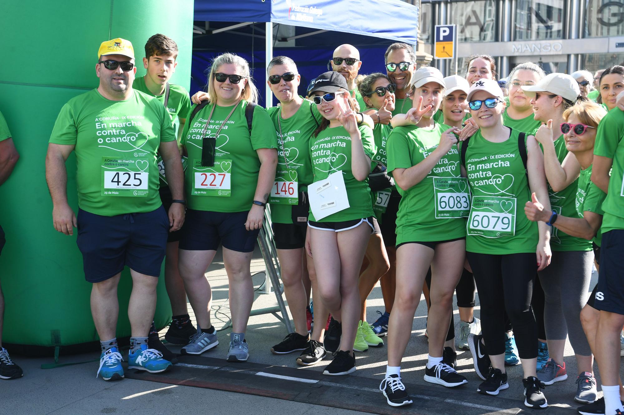 La Carrera contra el Cáncer tiñe de verde la ciudad