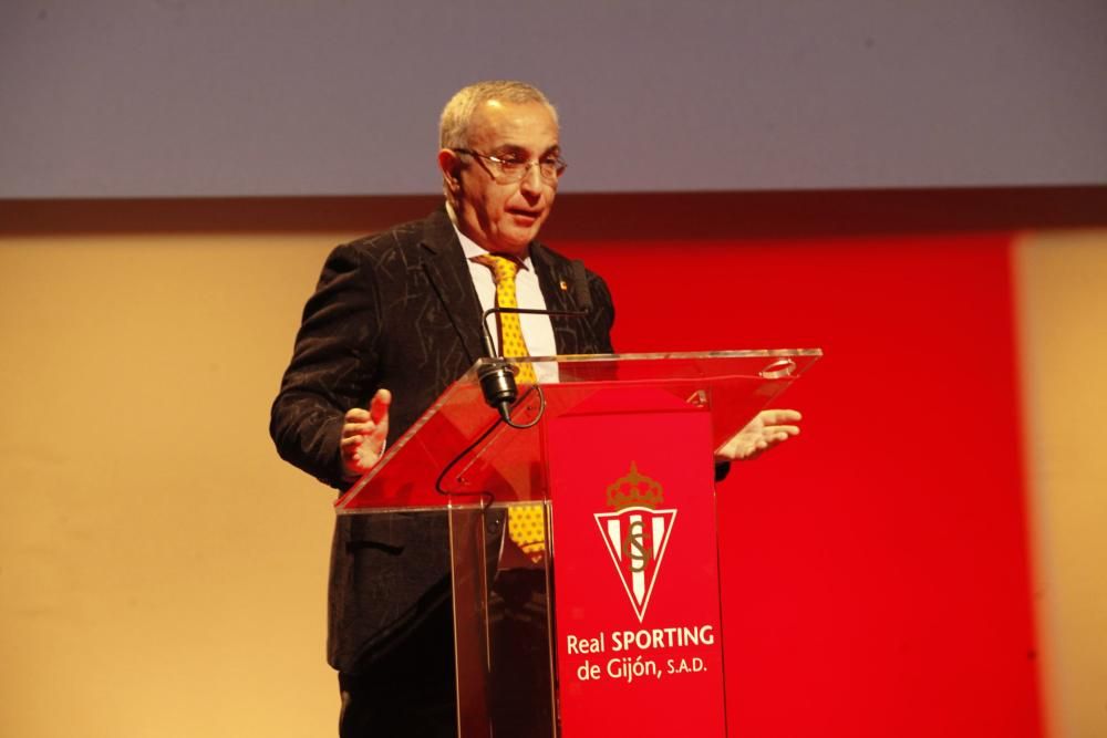 Presentación de la Fundación Escuela de Fútbol de Mareo Real Sporting de Gijón.