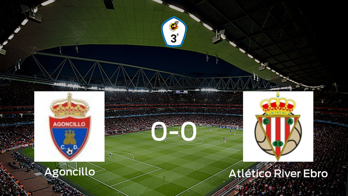 El Agoncillo y el Atlético River Ebro concluyen su enfrentamiento en el San Roque sin goles (0-0)