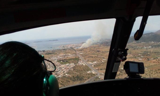 Incendio en Sant Antoni